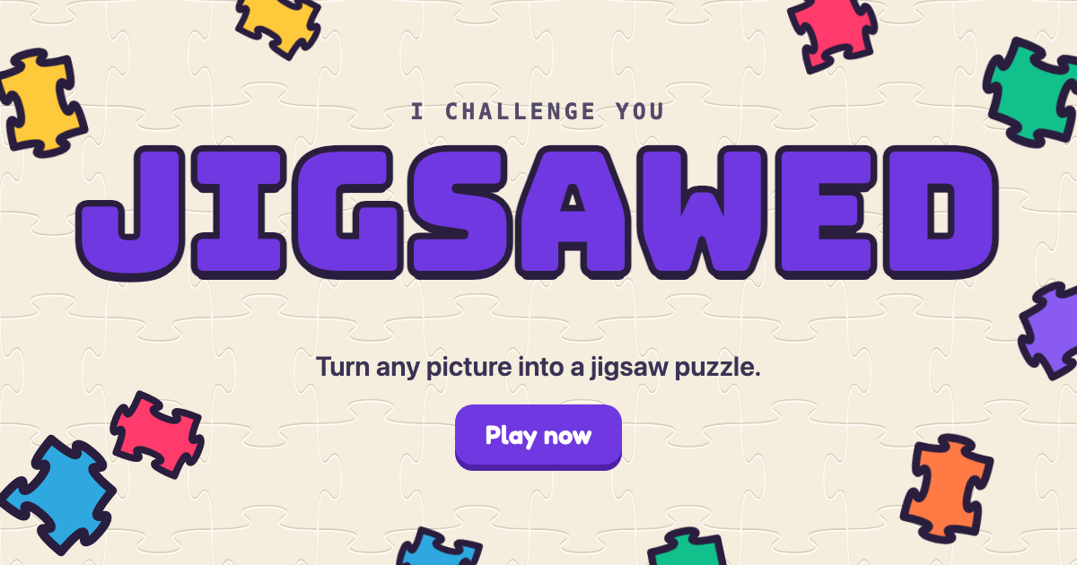 Jigsawed